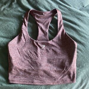 Gymshark Heathered Mauve Sports Bra